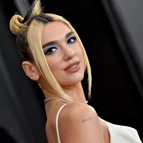 tatuajes dua lipa|12 Most Popular Dua Lipa Tattoo Designs